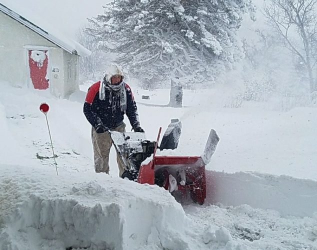 Storm Dumps Heaps Of Snow In Some Places; Mayville Issues Travel